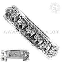 Красивый простой серебряный браслет предлагает оптовые 925 стерлингового серебра ювелирные изделия ручной работы серебряные ювелирные изделия